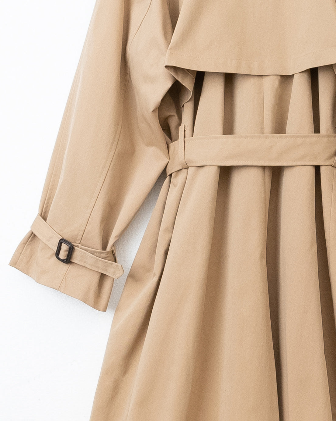 Layered Collar Trenchcoat