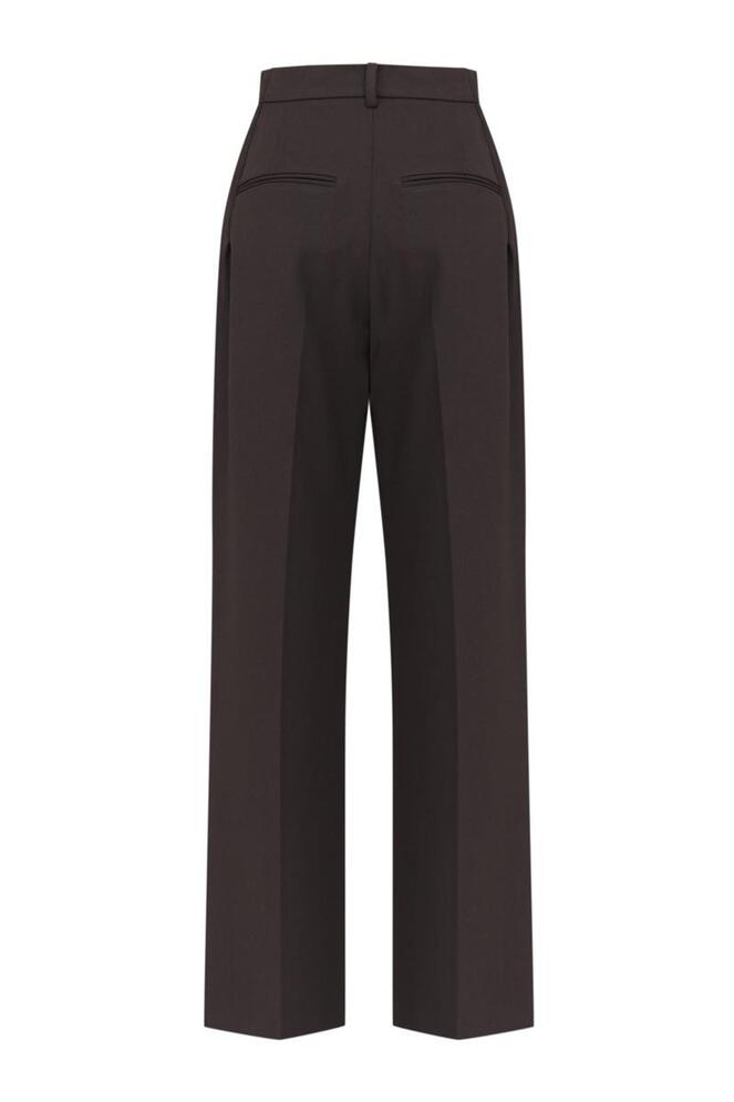 [MORE THAN YESTERDAY] Pleated Straight Cut Trousers