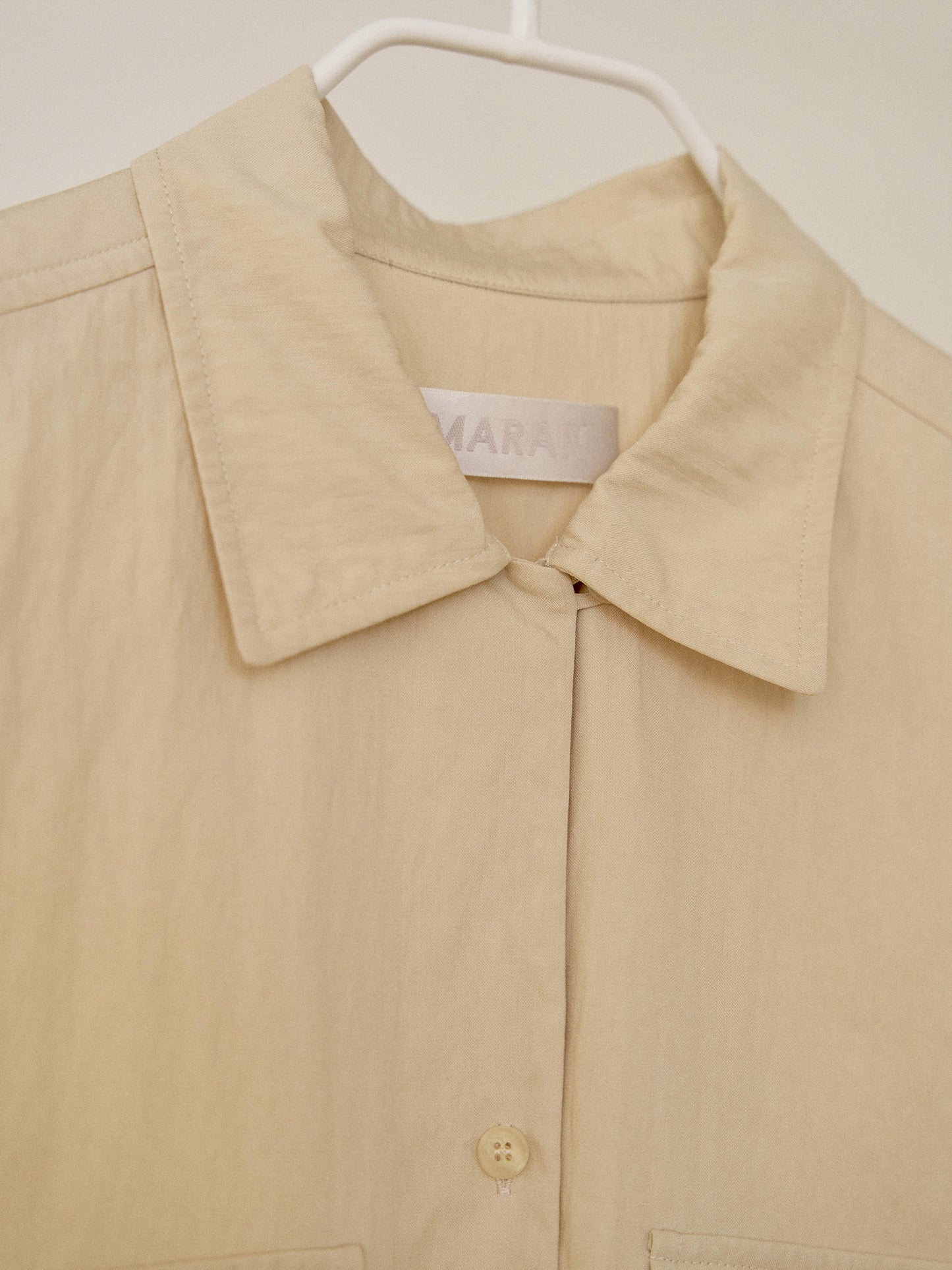 Ray Half Shirt - Ecru