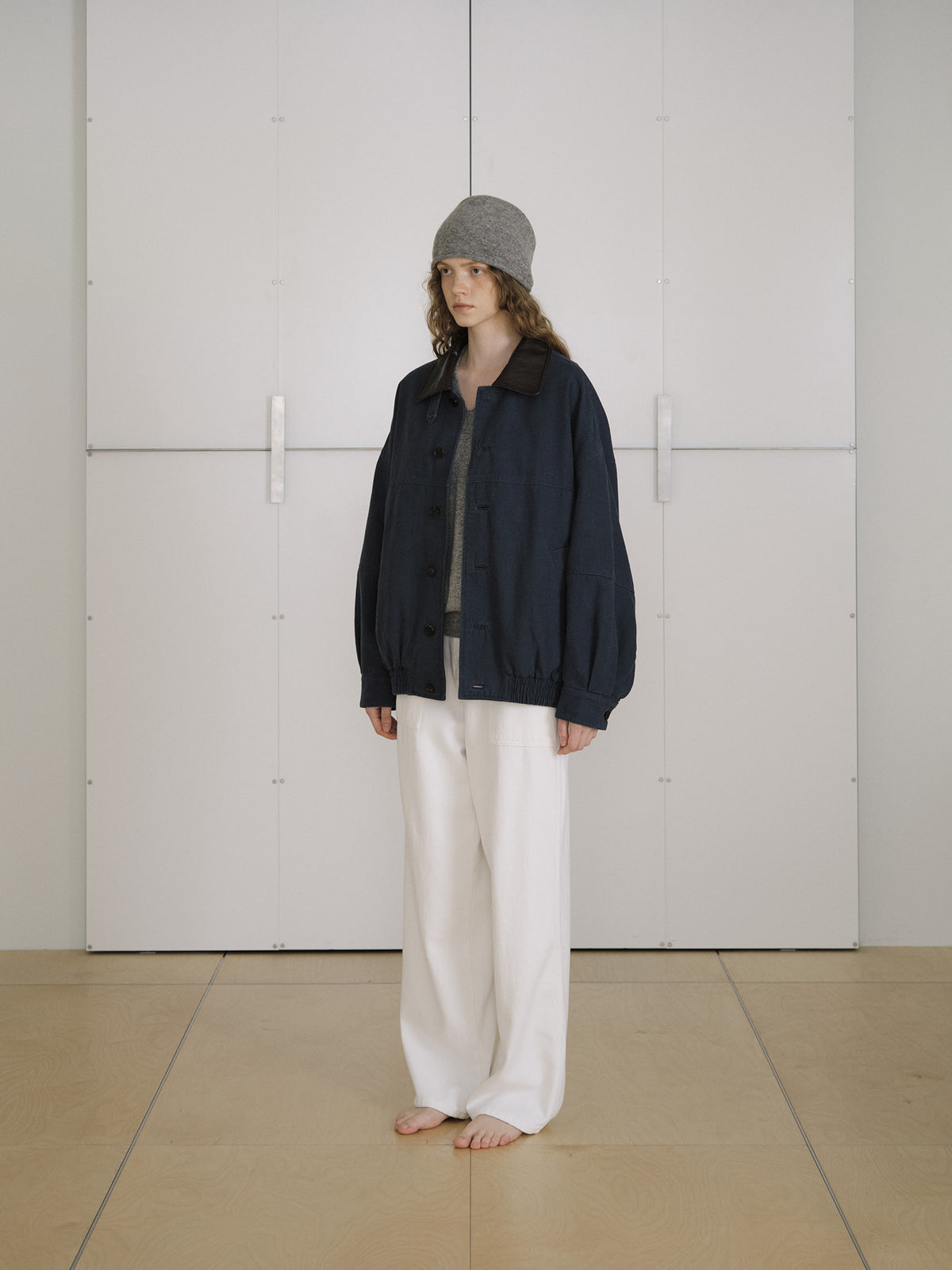 Cotton Twill Fatigue Pants - Ivory 7