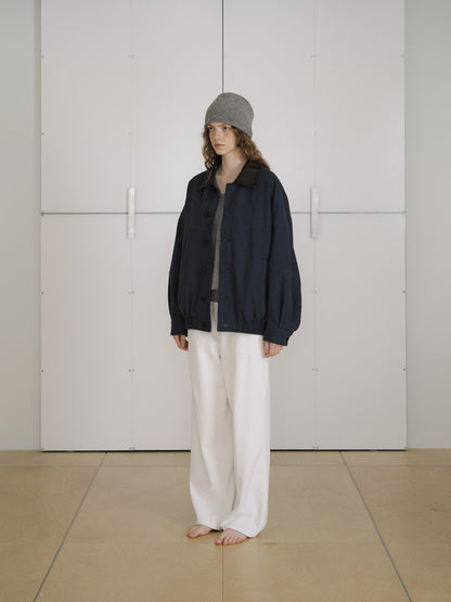 Cotton Twill Fatigue Pants - Ivory 7