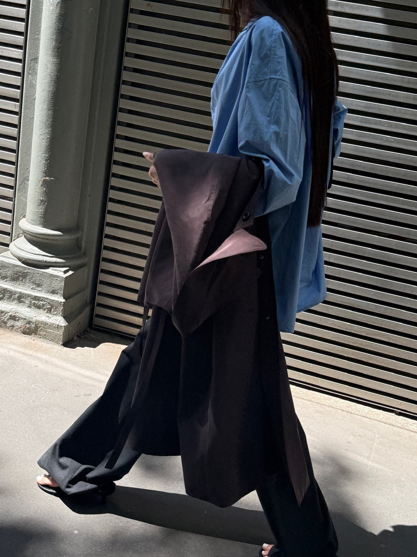 Deep V-neck Shirt
