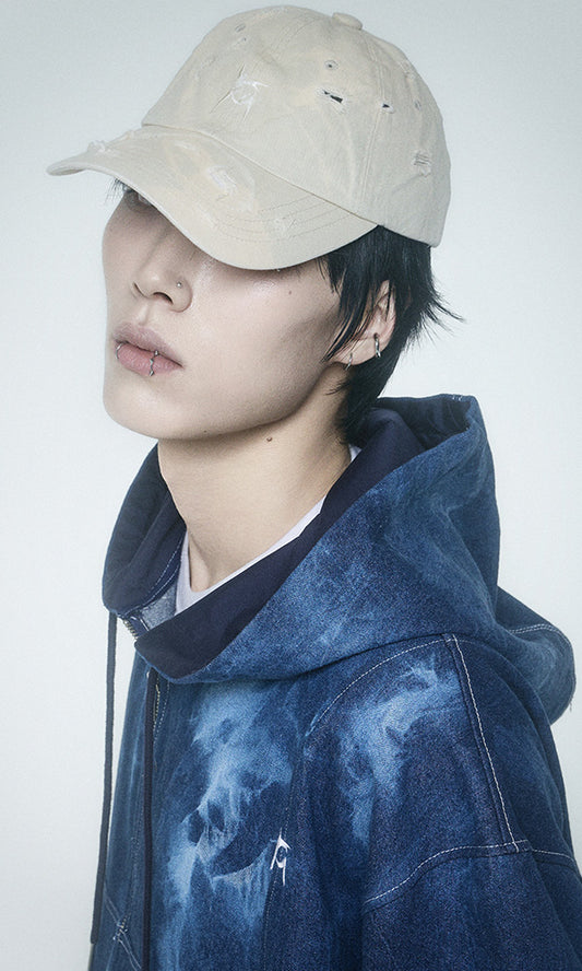 【Reculer レキュリー】Signature logo ball cap Beige