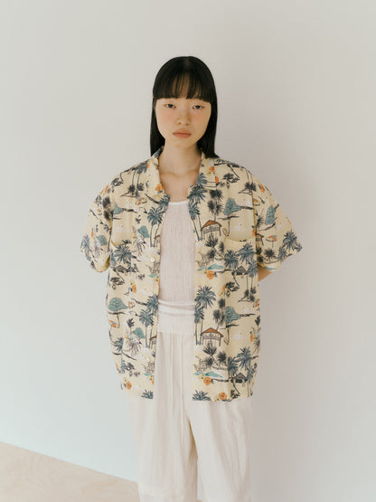 Hawaiian Shirt - Yellow