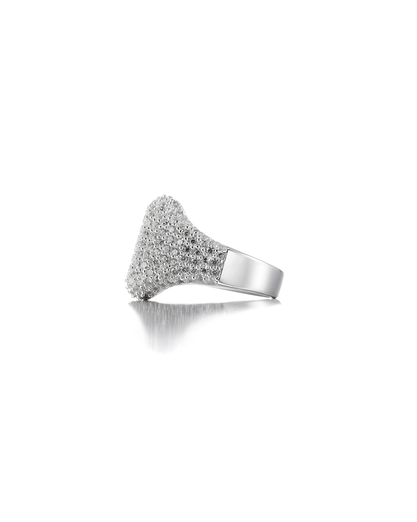 [Ready to ship] Pave Signet Ring 