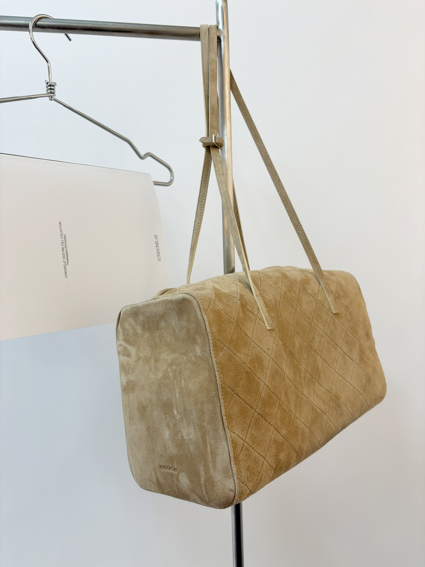 Quilted Suede Bag