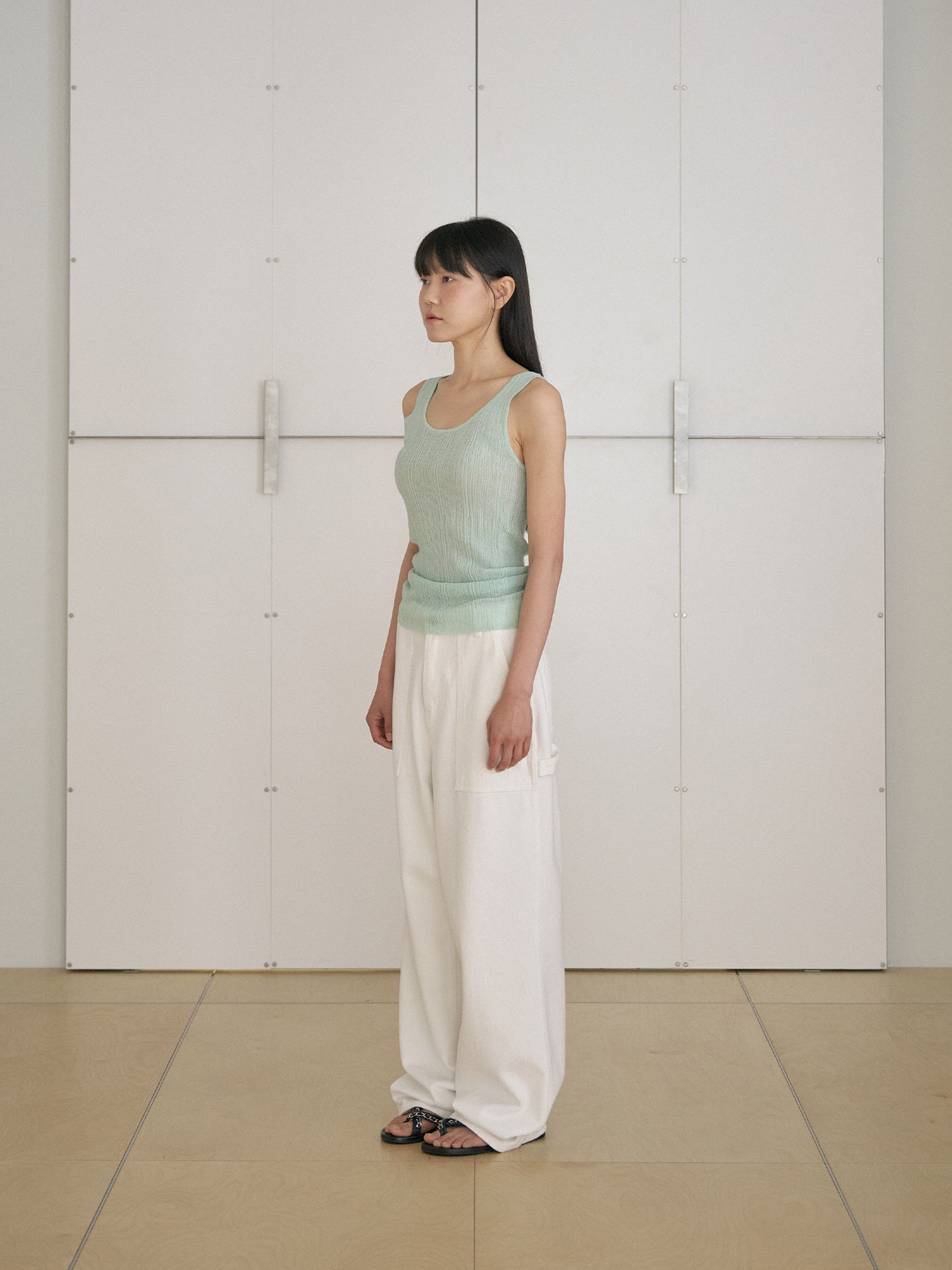 Multi Rib Sleeveless - Mint