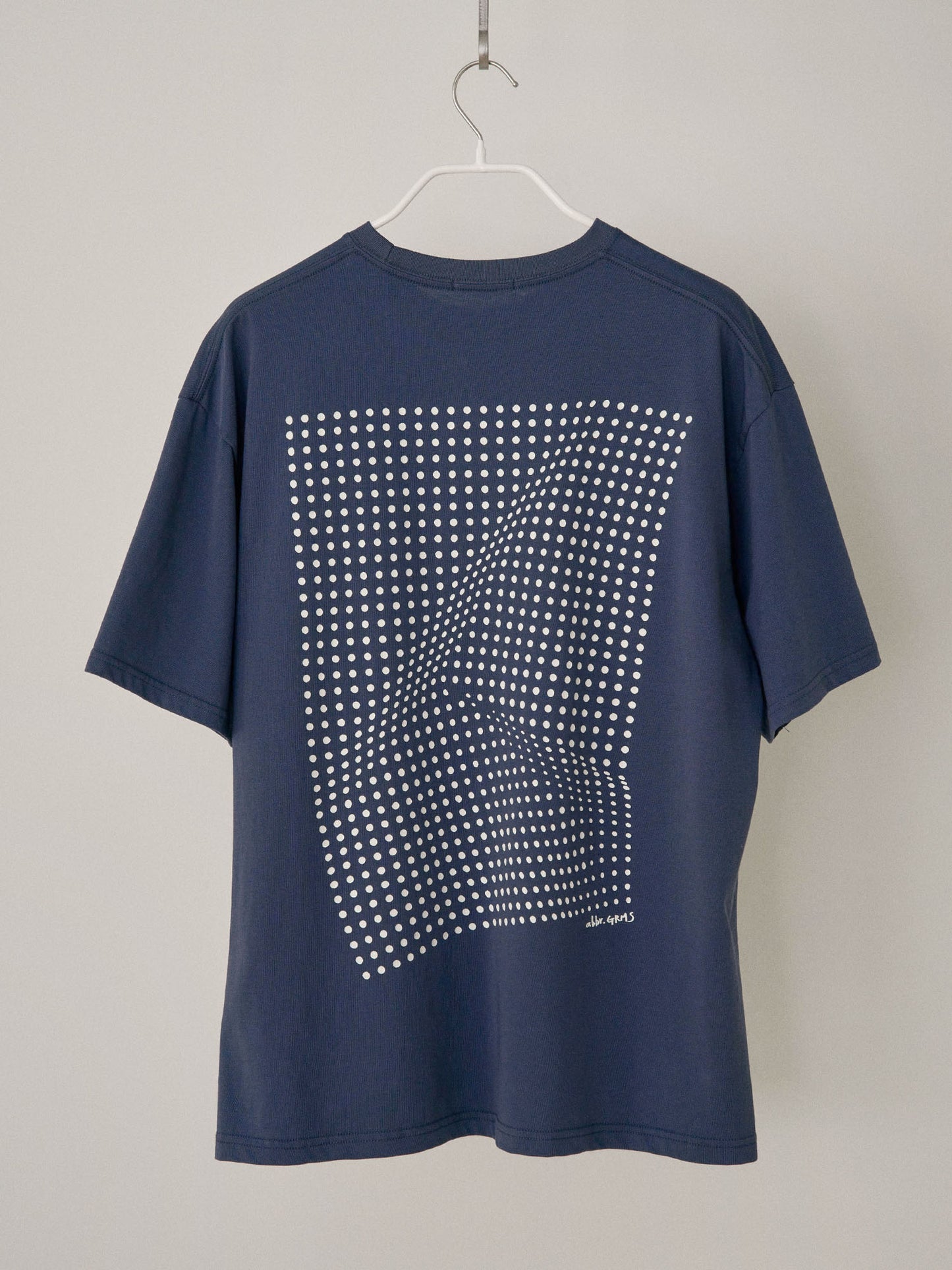 Dot Printing Short Sleeve - Navy