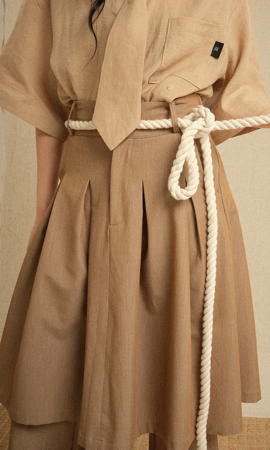 Skirt Pants Beige (26ss version)