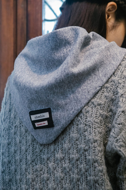 SIGNATURE LABEL KNIT SCARF, STRIPE