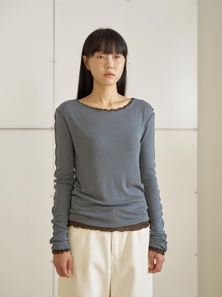 Wave Long Sleeve – Blue