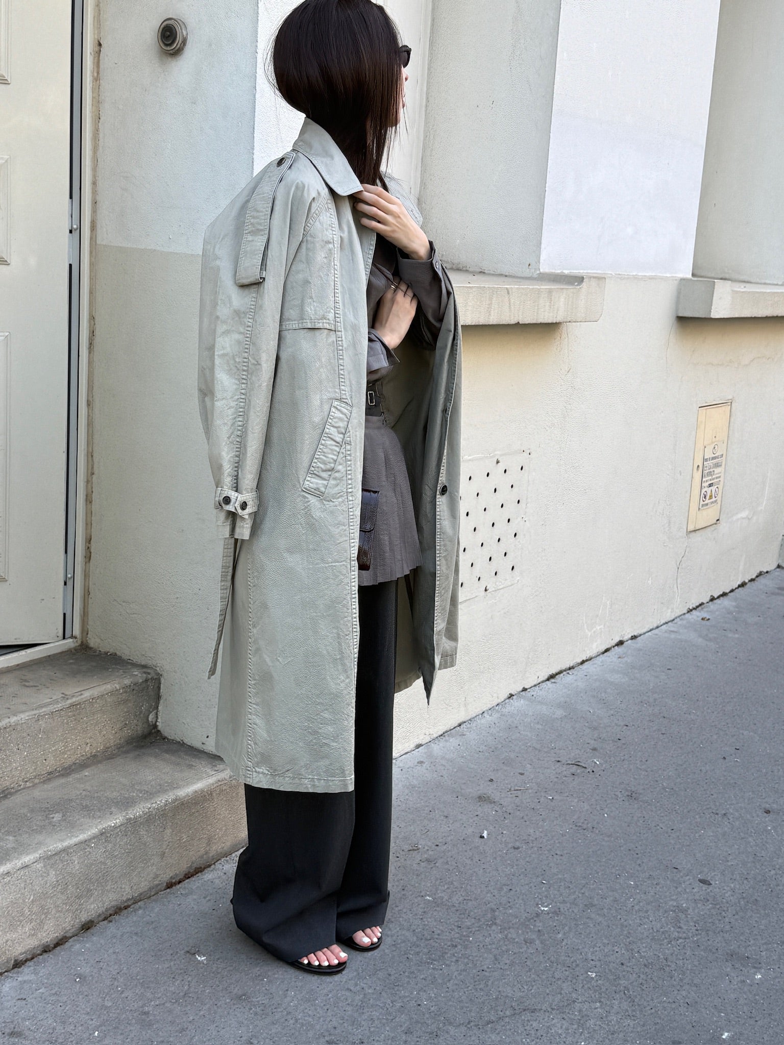 Late Autumn Trench Coat