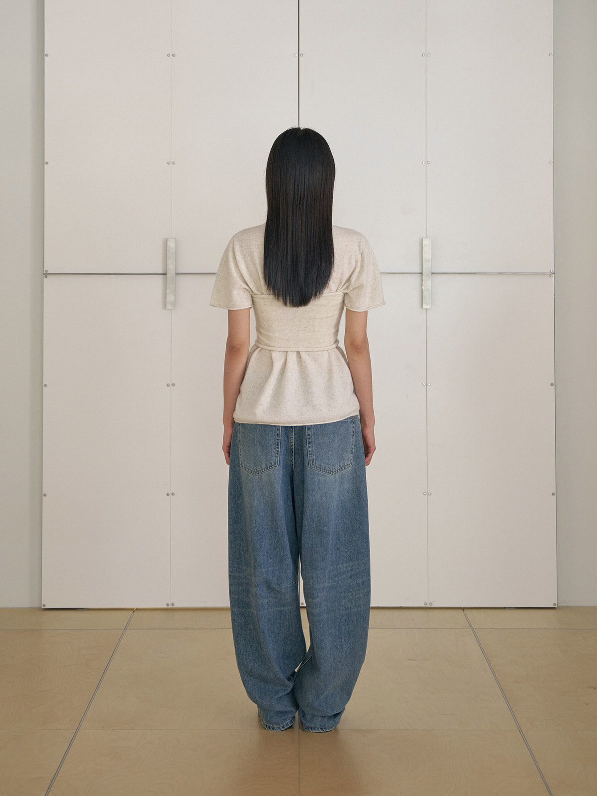 MARAN Cashmere Bustier - Oatmeal 商品画像14/19