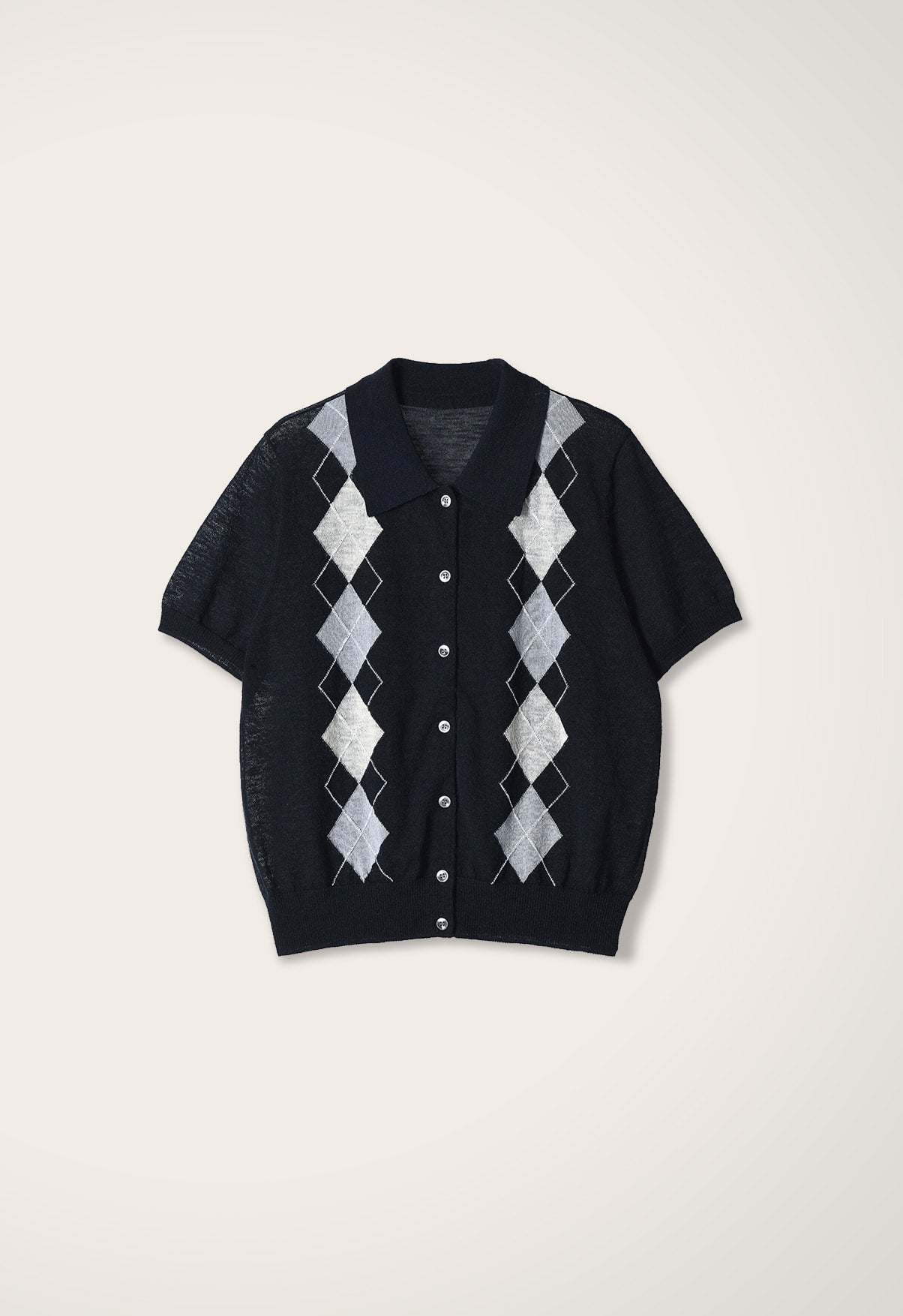Argyle Collar Knit