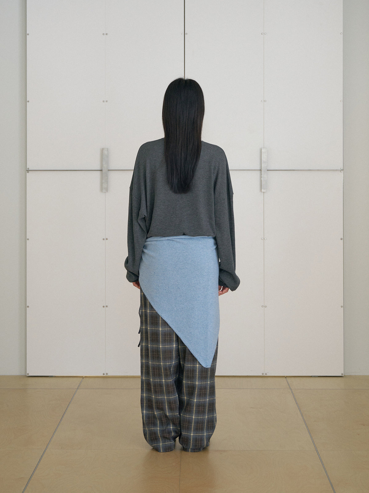 MARAN Triangle Scarf - Blue 商品画像20/21