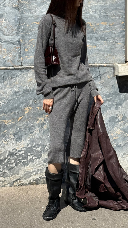 Open-neck Knit