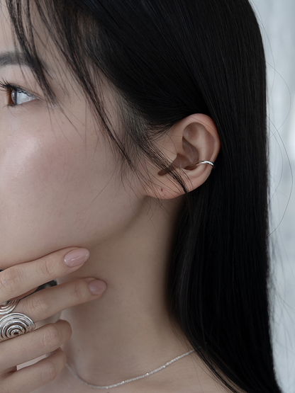 【pinekim パインキム】Rough Ear-cuff