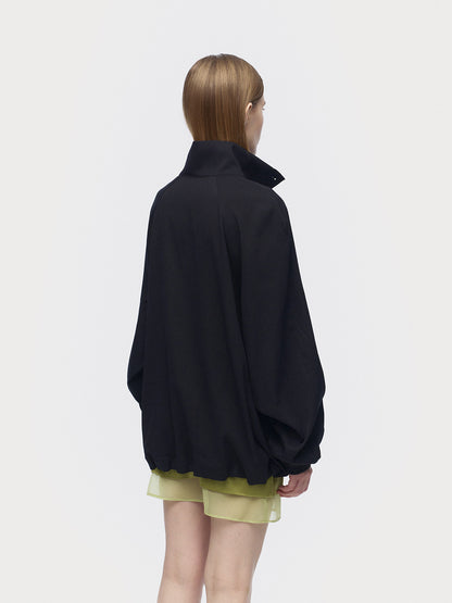 [ARIK.] [24SS] HELVETIOS oversized anorak Navy