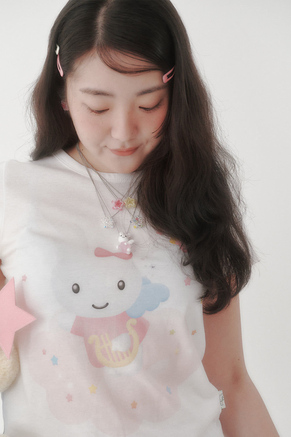 [X YOUNGART] Angel KIDDY&JINI T-Shirt