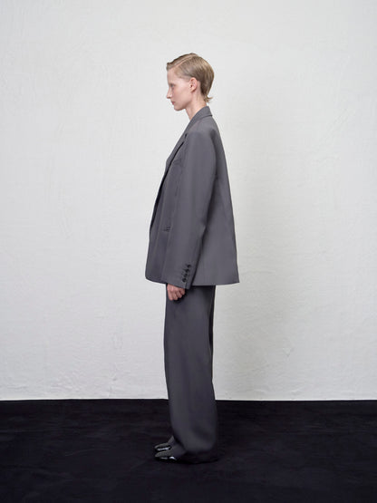 【ARIK. アリク AW】Kaus Pressed single jacket Grey