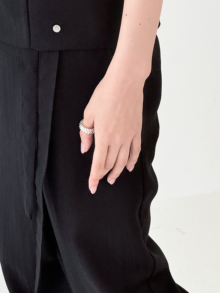 【pinekim パインキム】Braid Ring