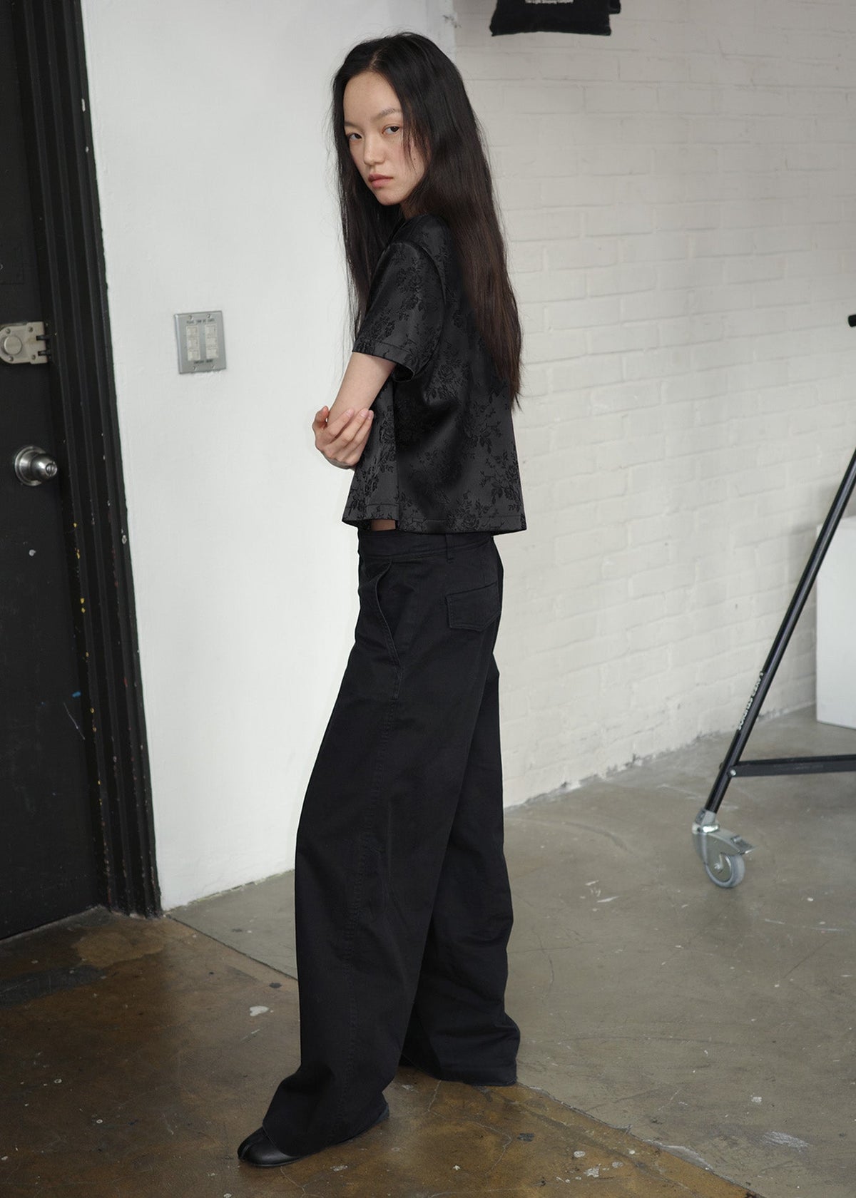 JACQUARD T -BLACK