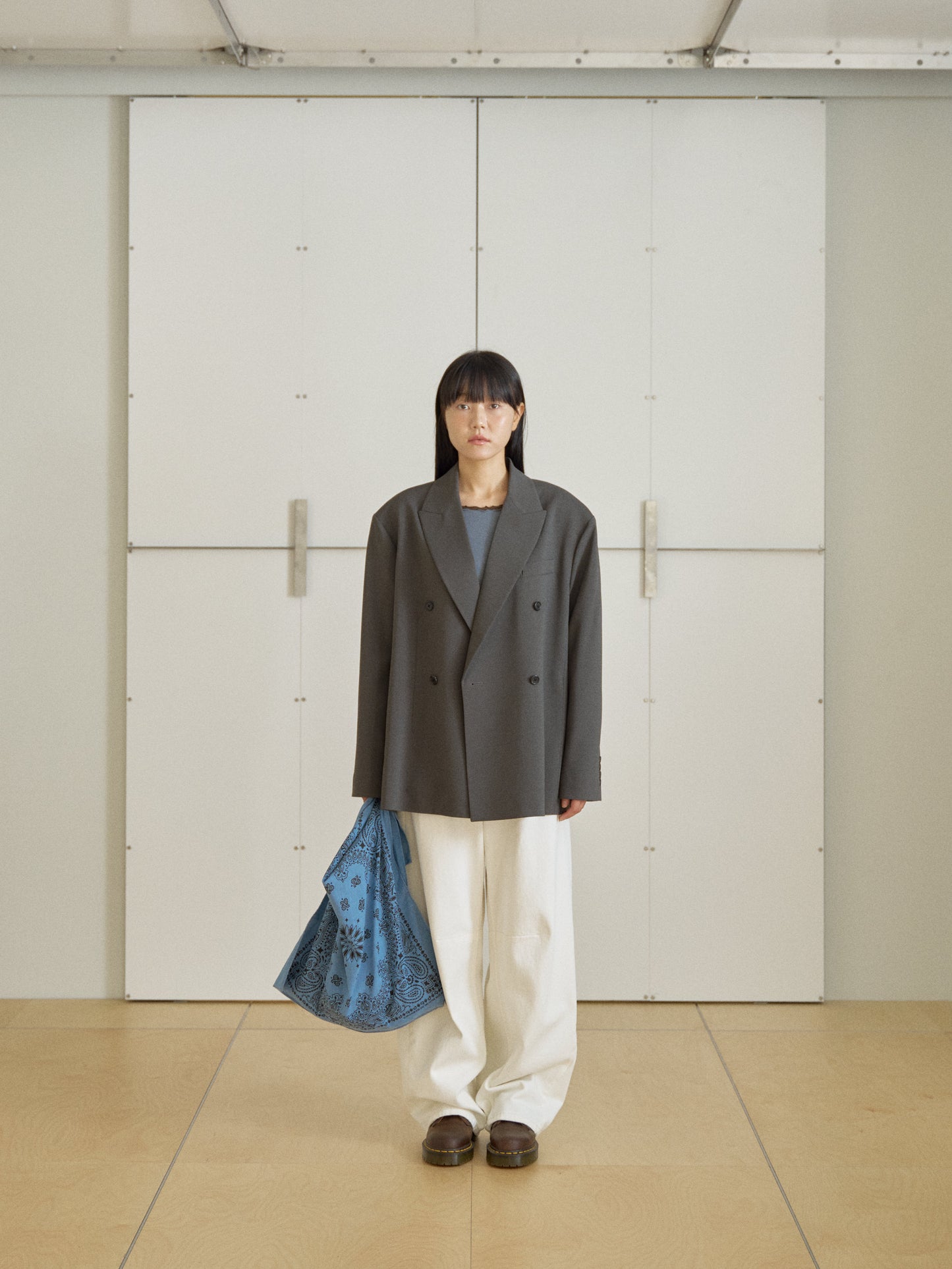 Pigment Square Bag - Blue