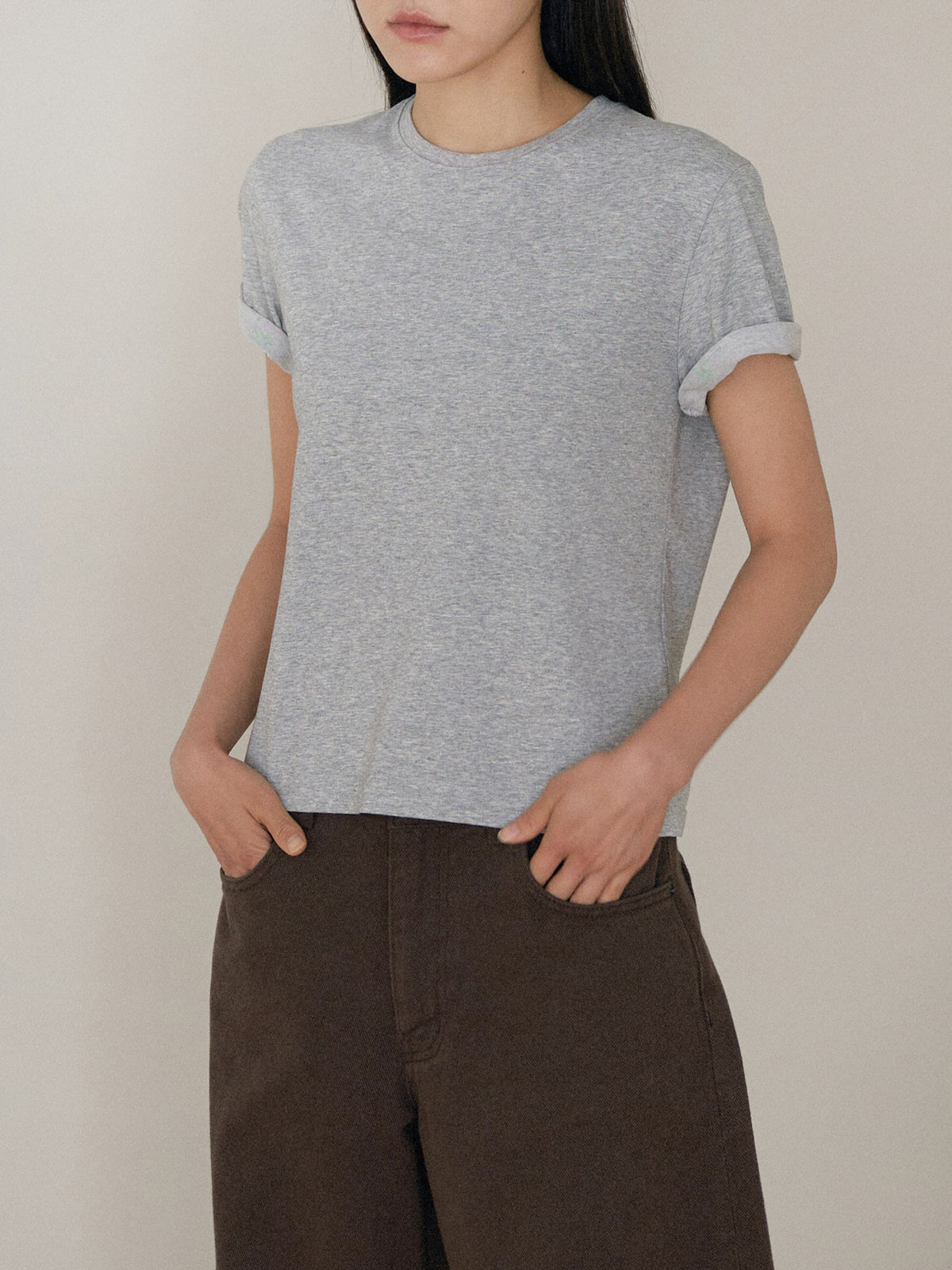 Smooth Short Sleeve - Gray 4