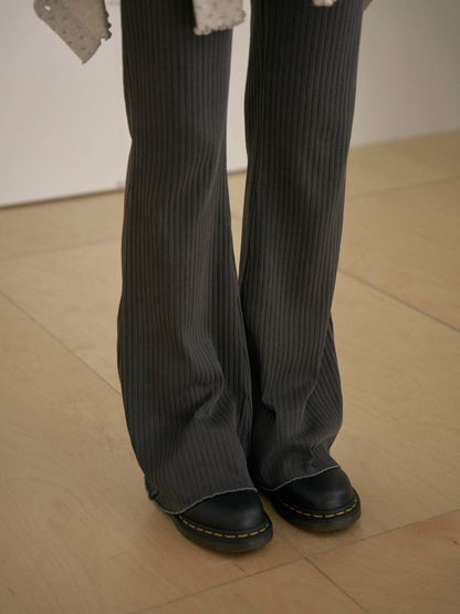 Pigment Flare Pants - Charcoal 7