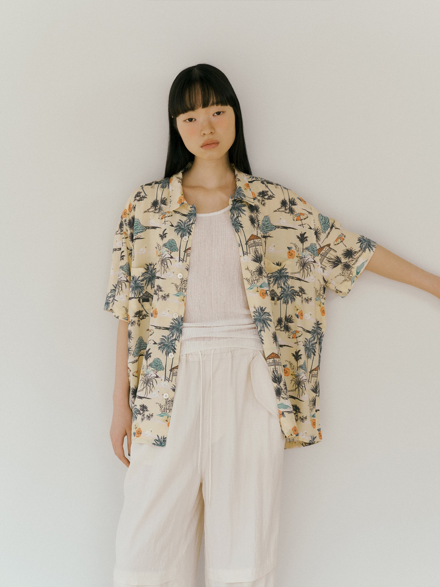 Hawaiian Shirt - Yellow