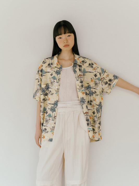 Hawaiian Shirt - Yellow