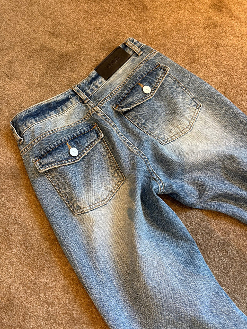 【A MA:DE】Dusty denim pants