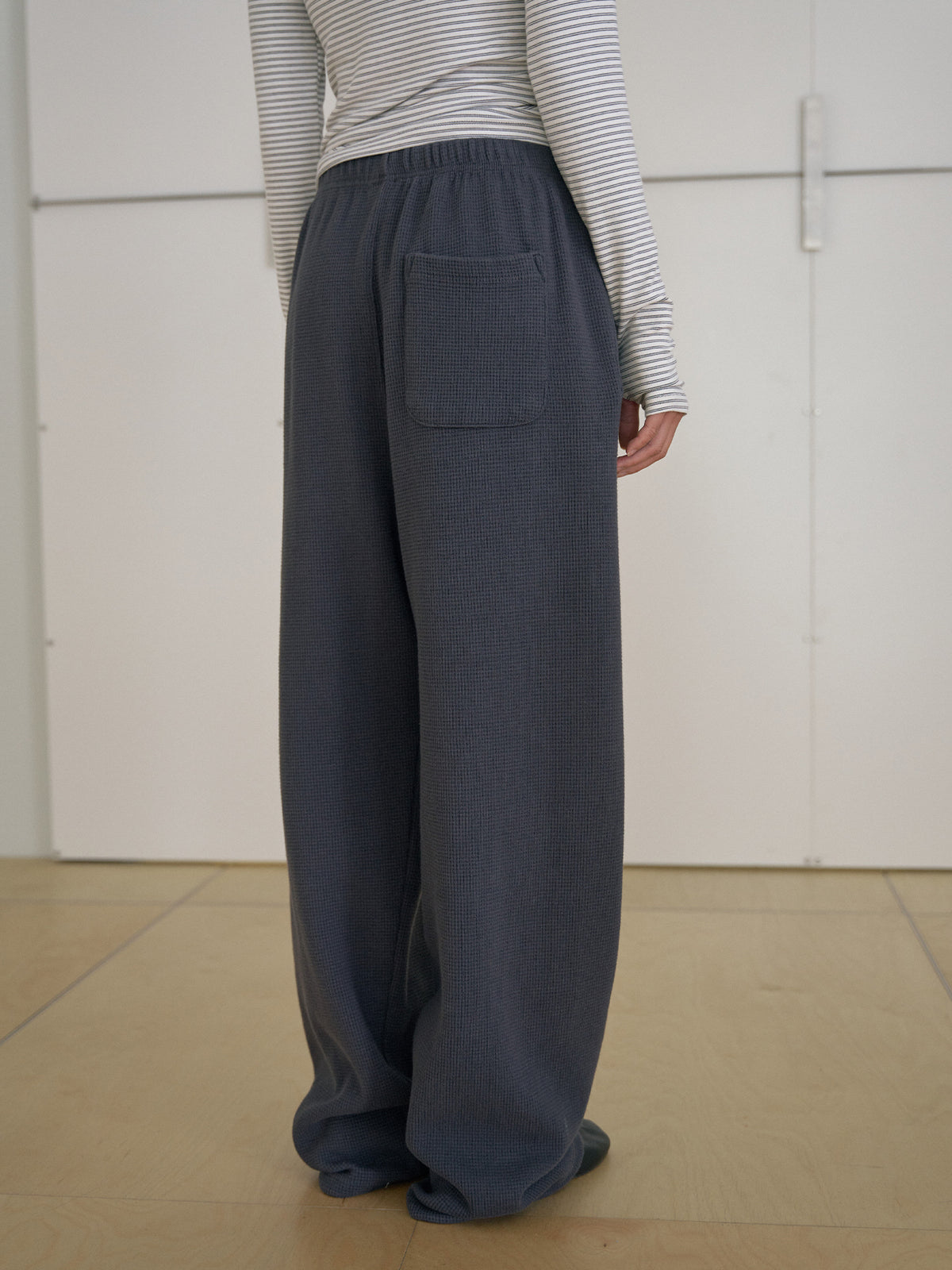 Current Waffle Sweatpants - Charcoal 11