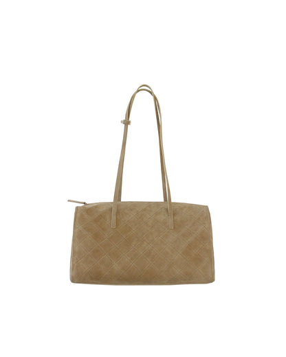Quilted Suede Bag