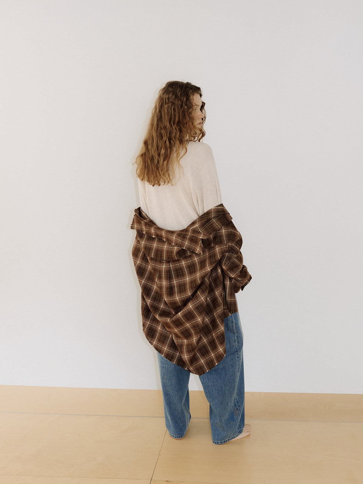 Cashmere Round Pullover - Oatmeal 5