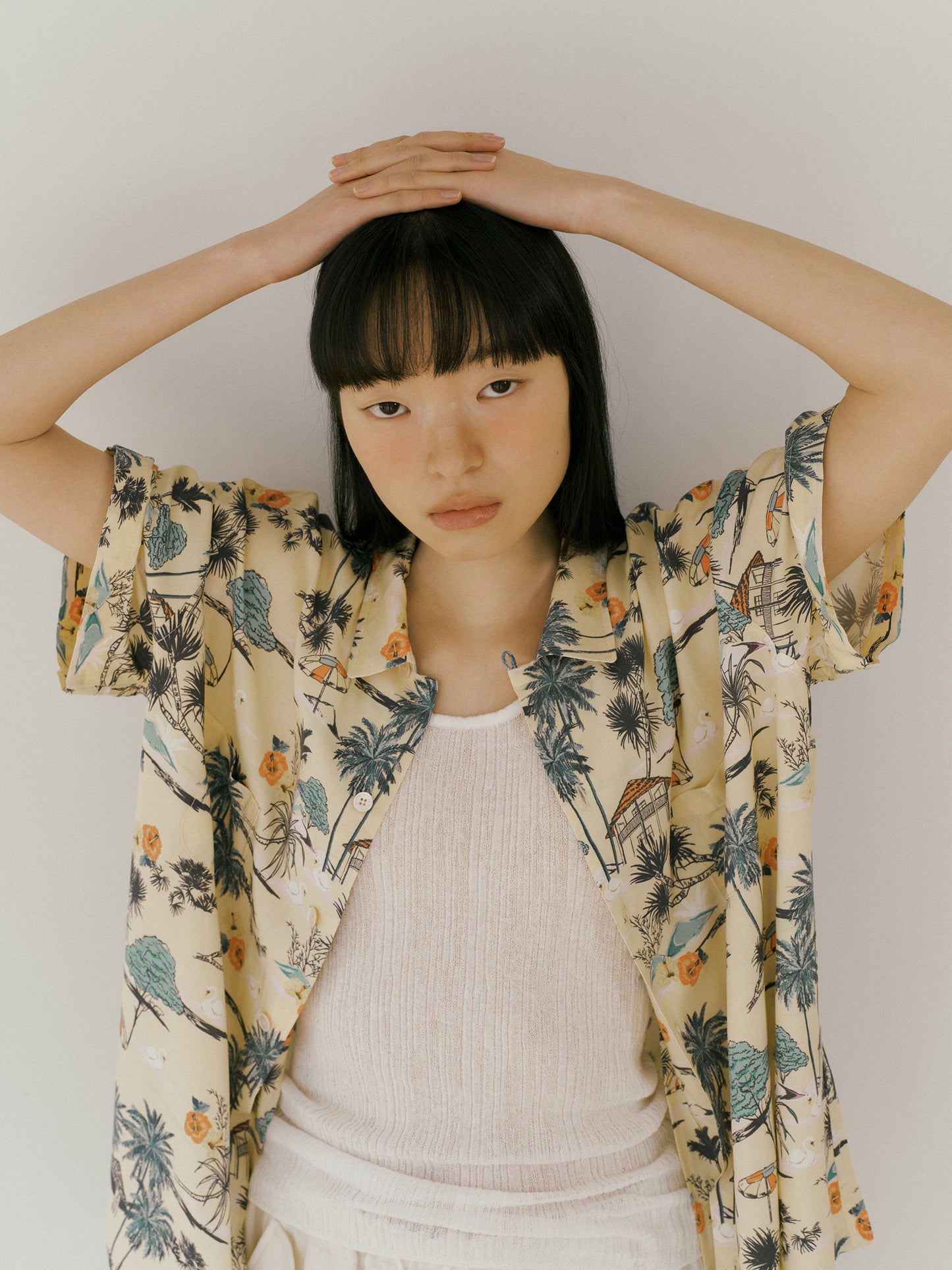Hawaiian Shirt - Yellow