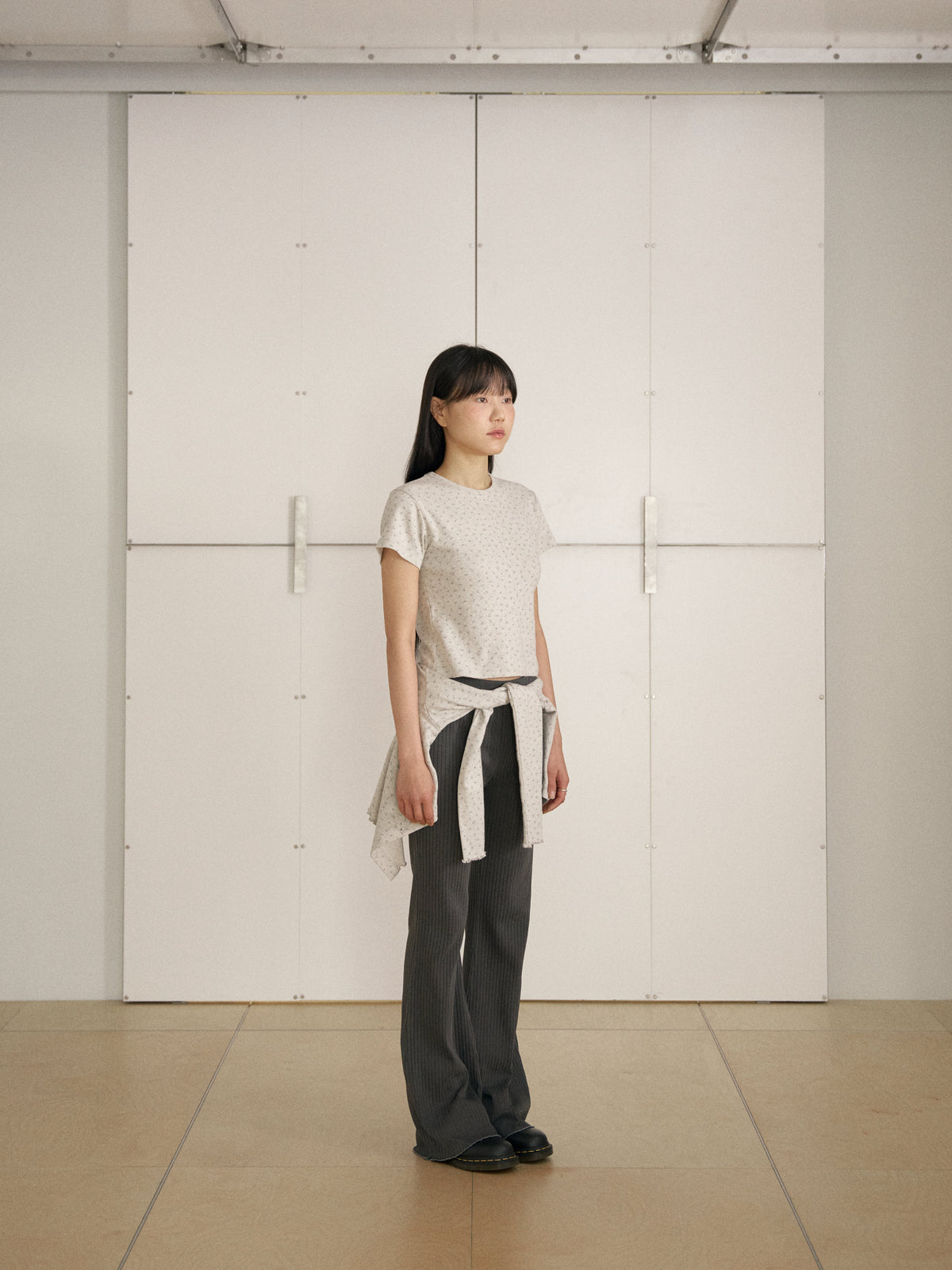 MARAN Pigment Flare Pants - Charcoal 商品画像13/17