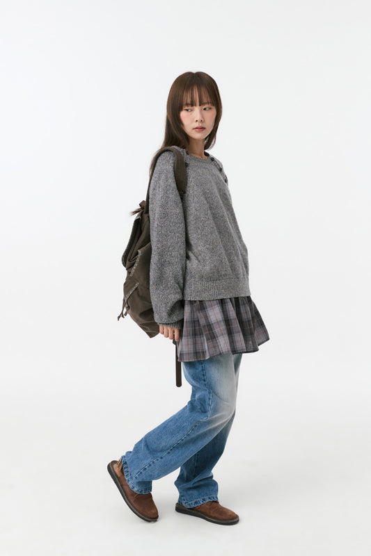[9/18予約配送] CONTRAST BACKPACK、BROWN FLORAL