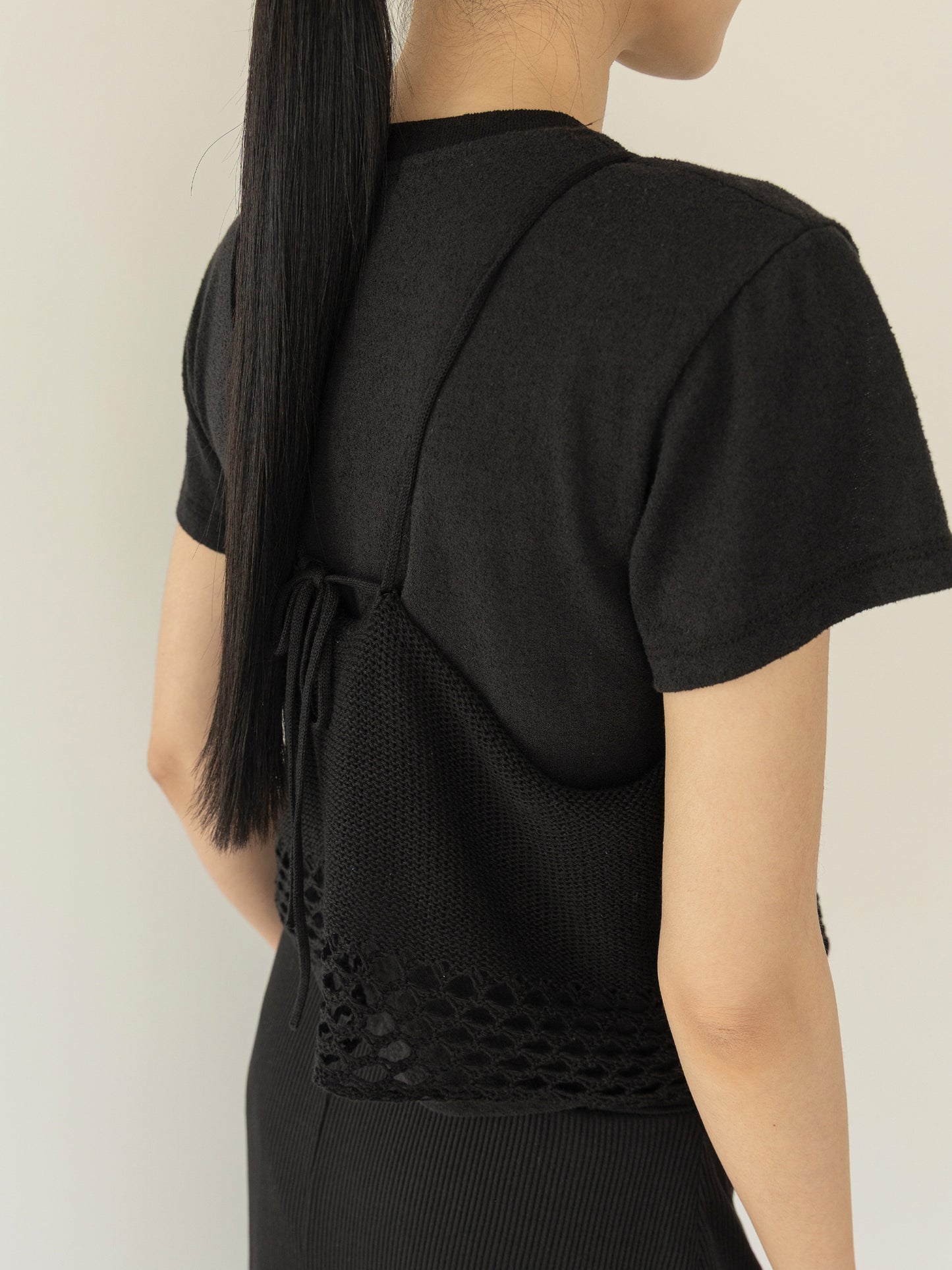 Block Sleeveless-BLACK