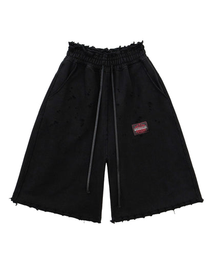 Washed destroyed bermuda P BK