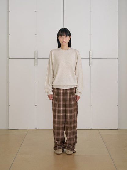 MARAN Cashmere Round Pullover - Oatmeal 商品画像18/21