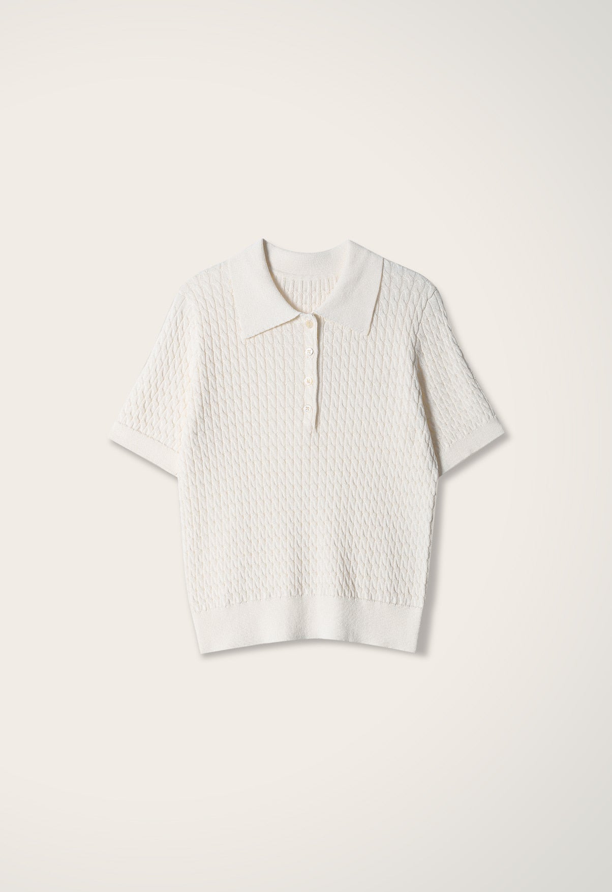 Katarina Weave Collar Knit