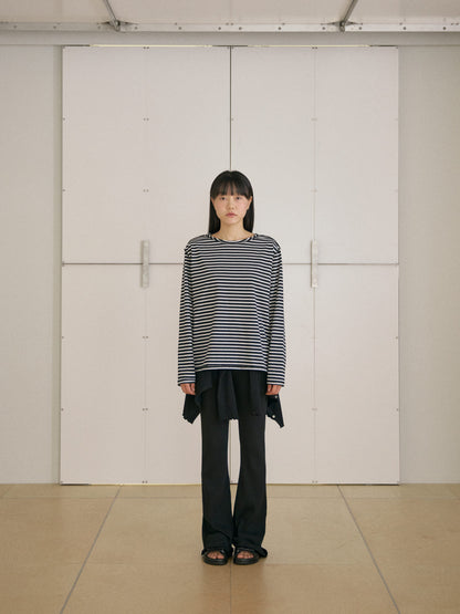 Lino Flare Pants - Black 10