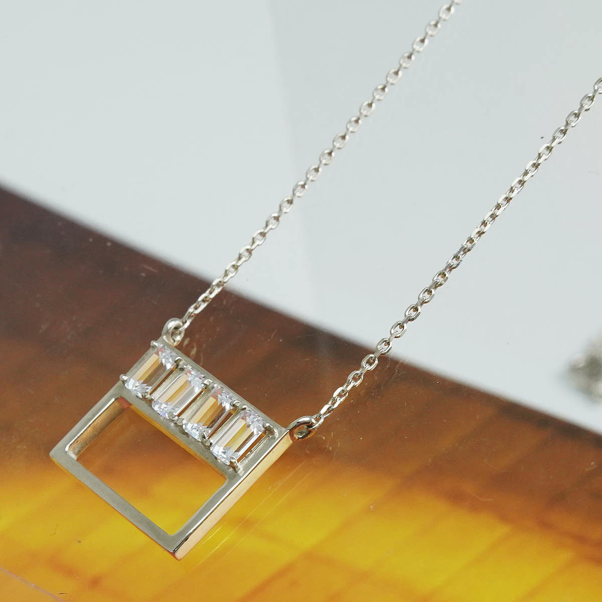 [SUMMER TAG SOL] CHARMANT SILVER NECKLACE