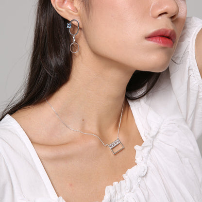 [SUMMER TAG SOL] CHARMANT SILVER NECKLACE