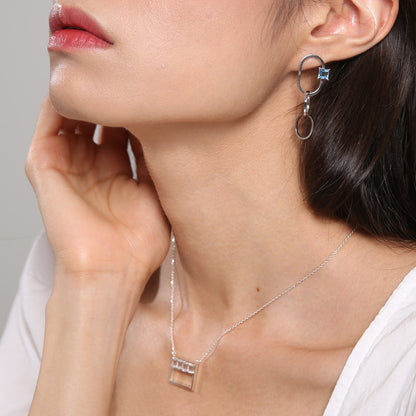 [SUMMER TAG SOL] CHARMANT SILVER NECKLACE