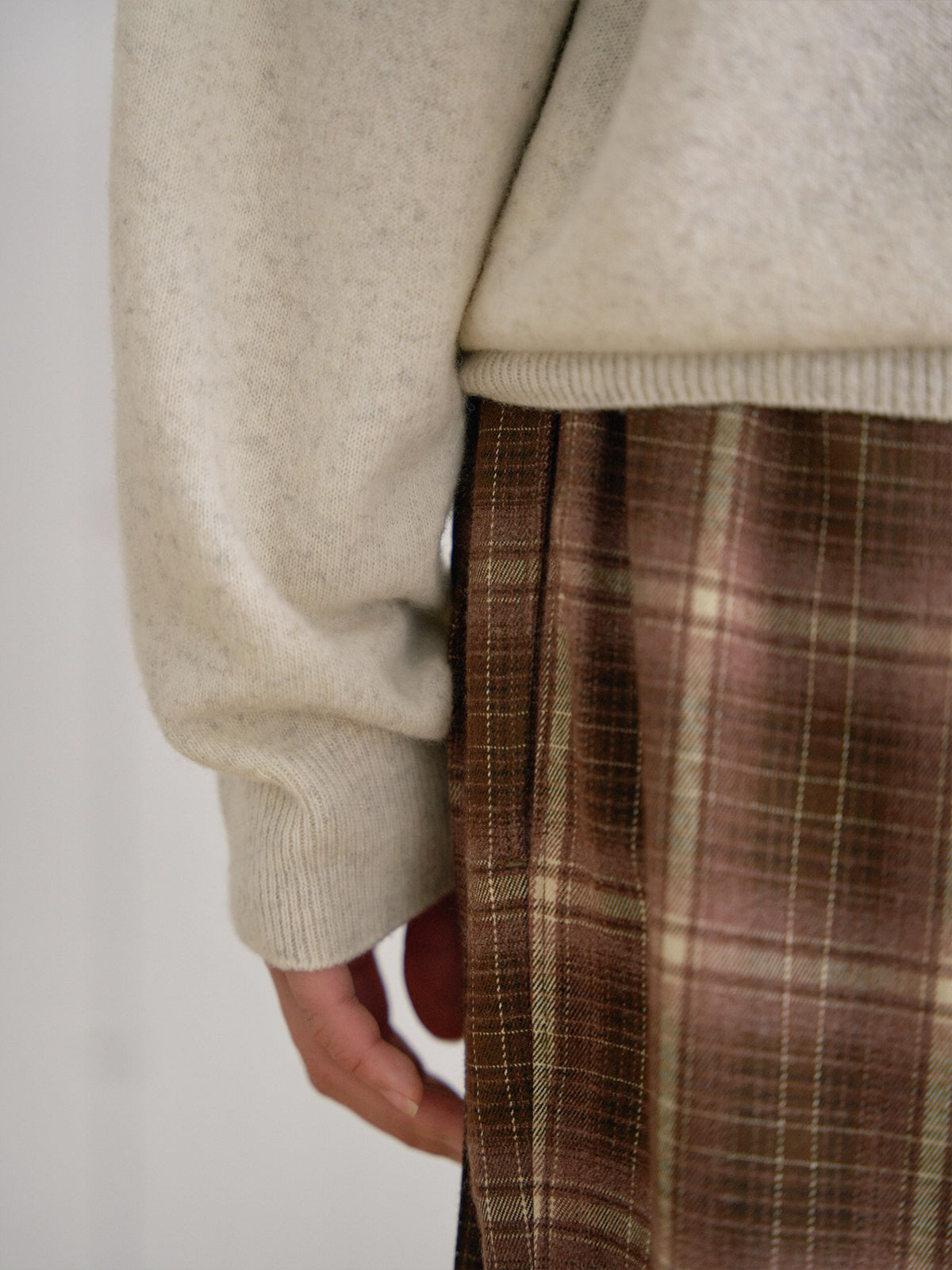 MARAN Cashmere Round Pullover - Oatmeal 商品画像17/21