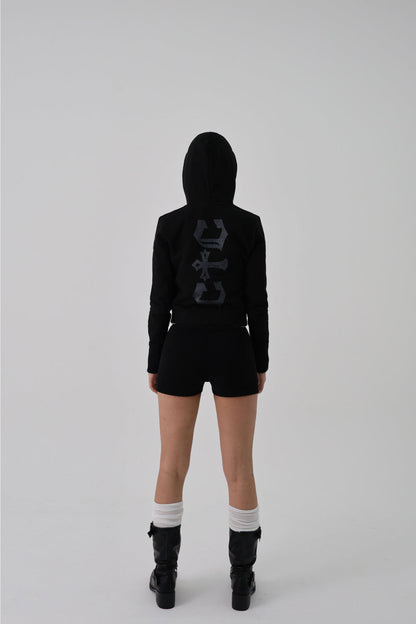 BEGINNING HOODED ZIP-UP