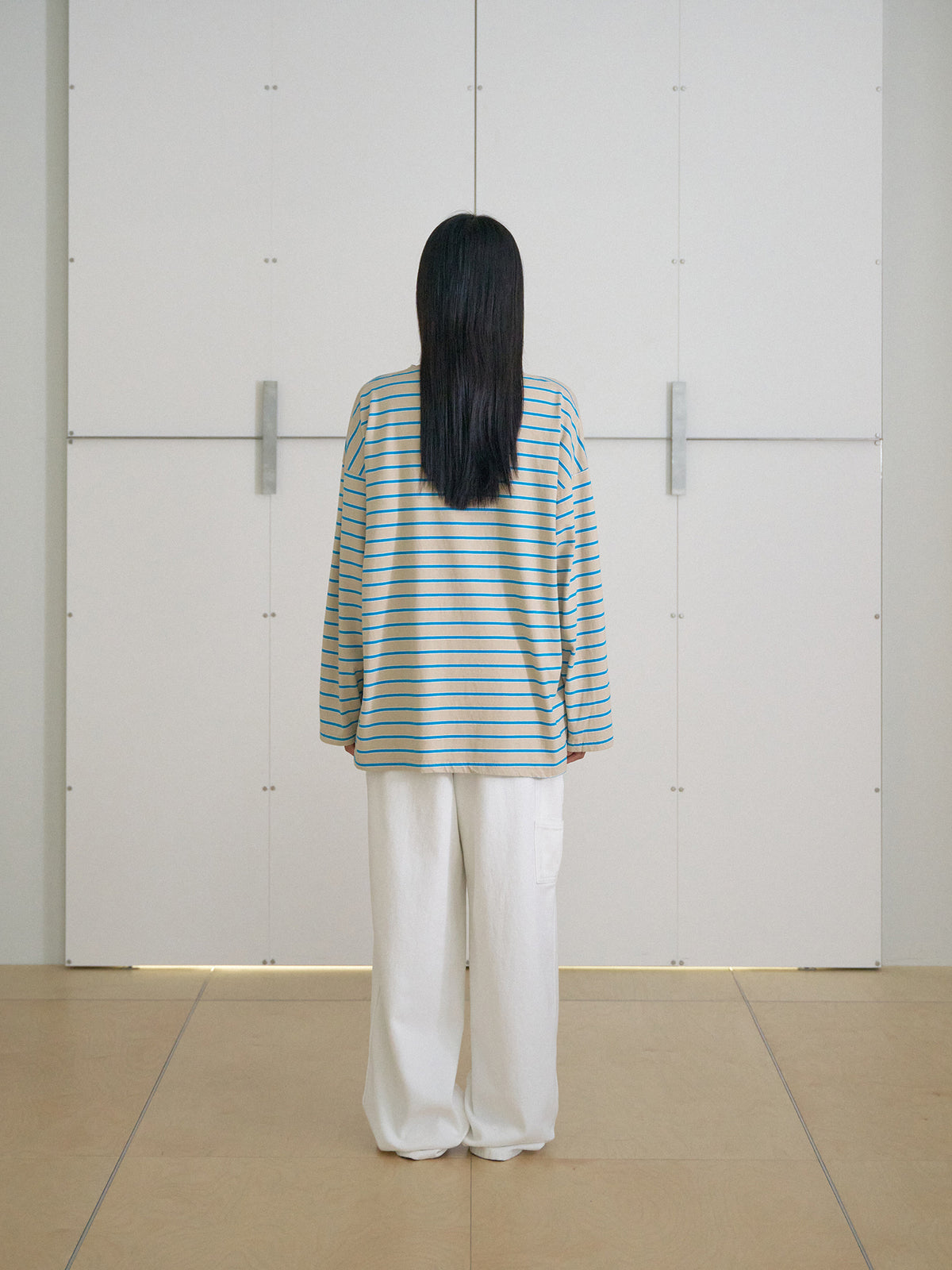 MARAN Bridge Boat Neck Long Sleeve - Beige 商品画像14/19