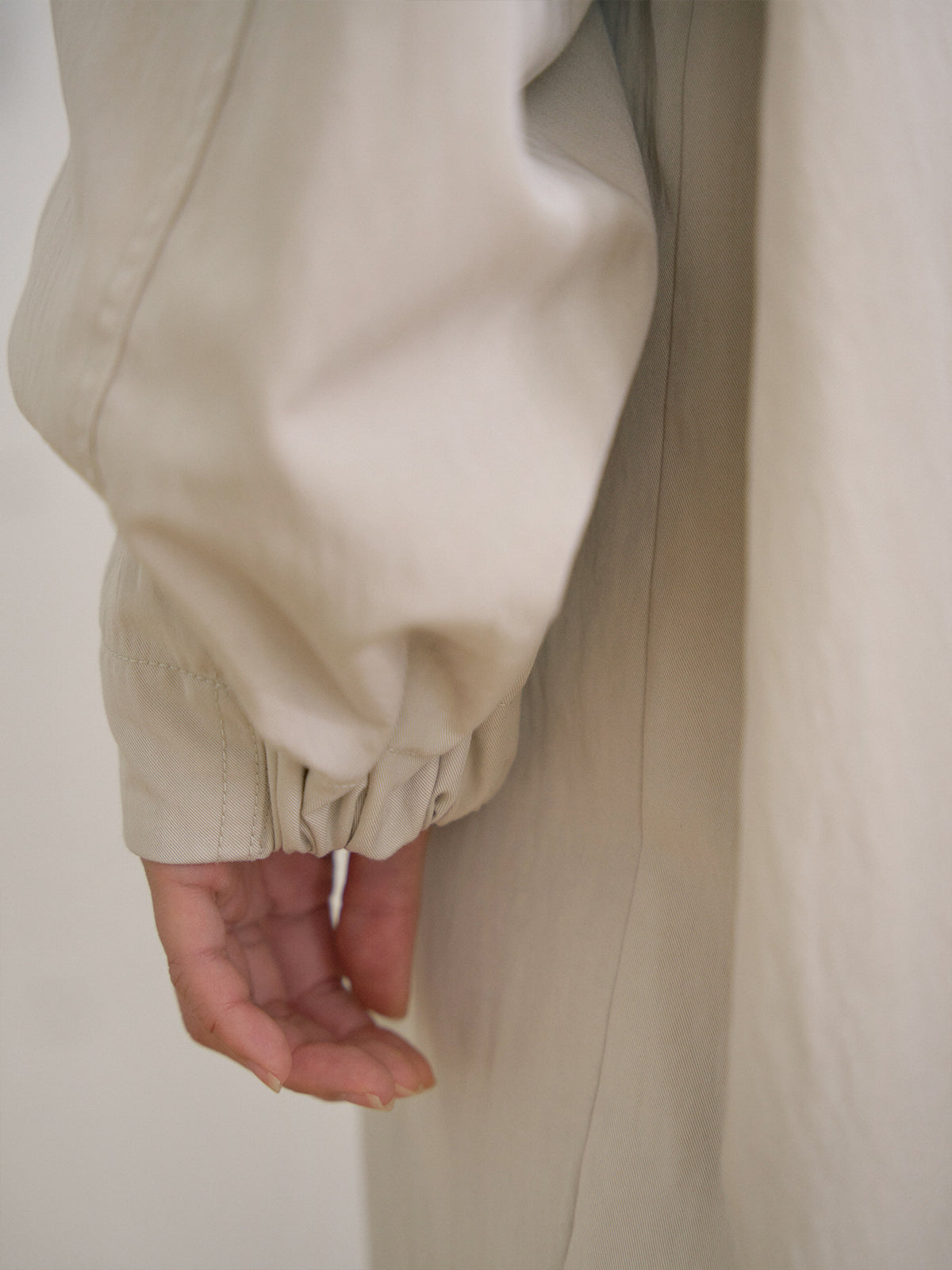 MARAN High Neck Trench Coat - Beige 商品画像20/21